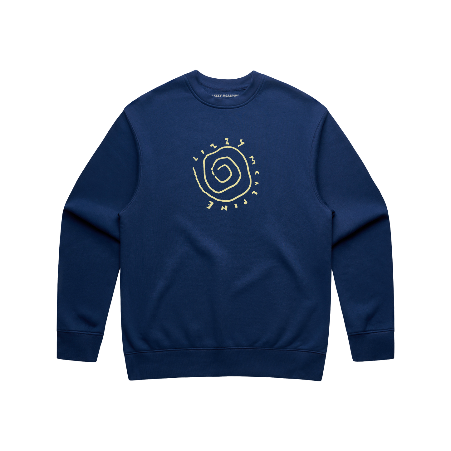 Navy Vortex Crewneck