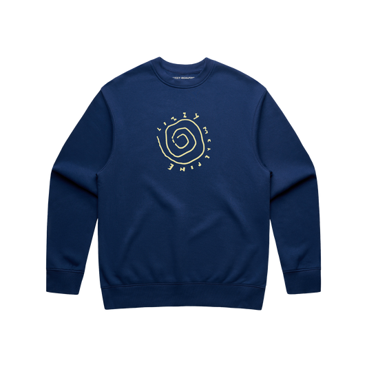 Navy Vortex Crewneck