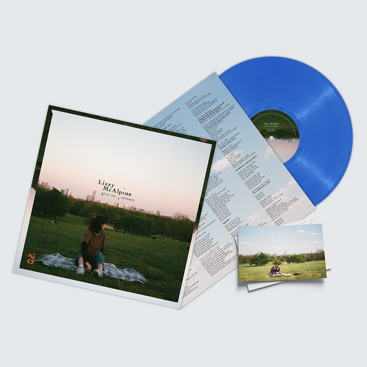 Give Me A Minute Anniversary Blue Vinyl
