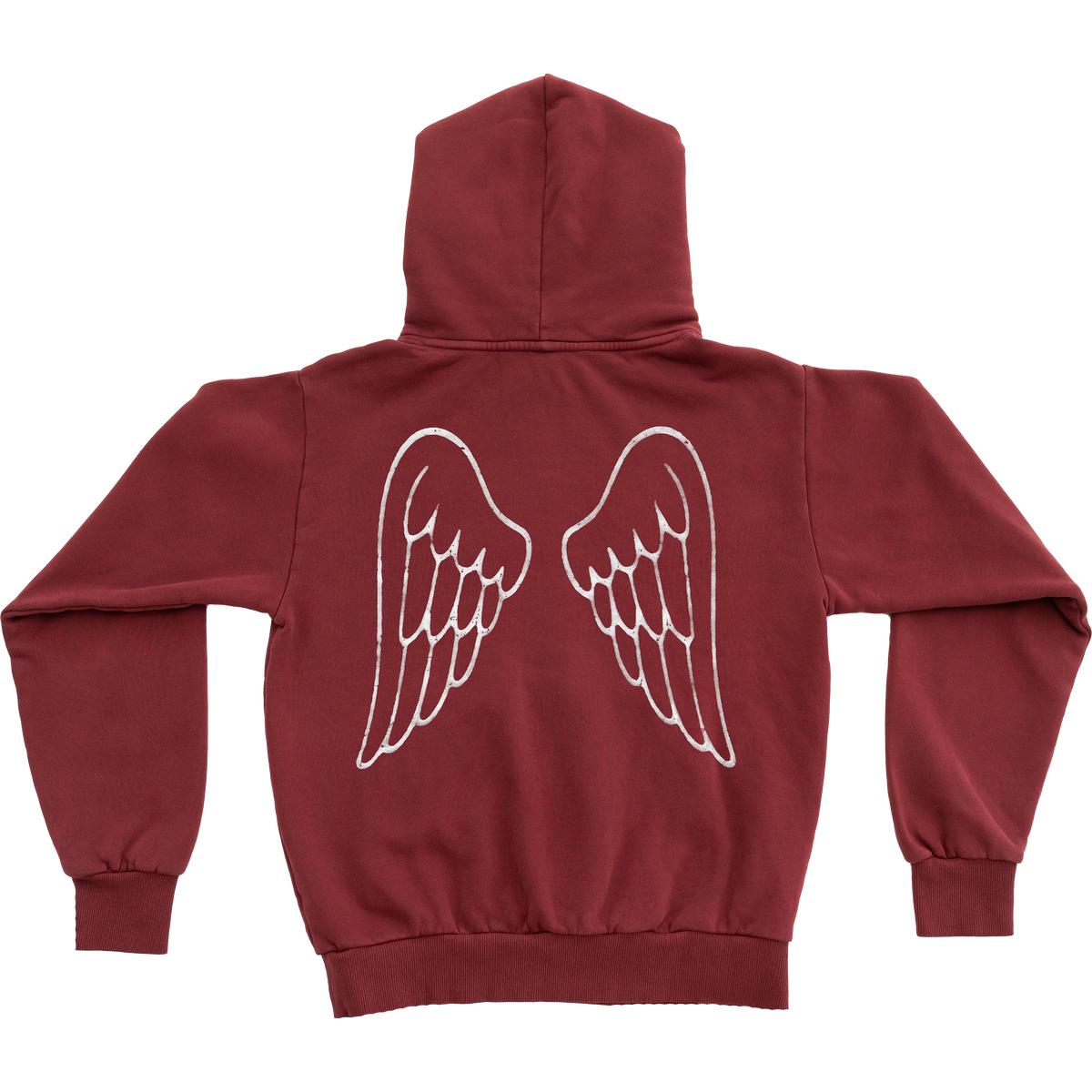 Angel From Another World Hoodie (Burgundy)