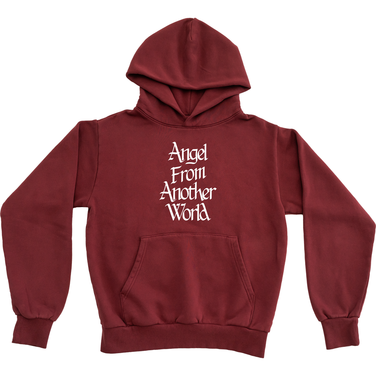 Angel From Another World Hoodie (Burgundy)