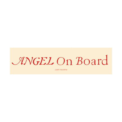 Angel Bumper Sticker 4-Pack
