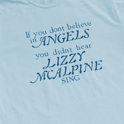 If You Don’t Believe In Angels Tee (Chambray)