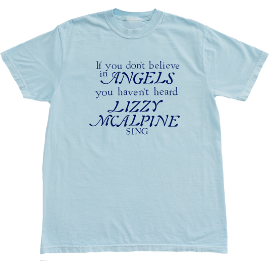 If You Don’t Believe In Angels Tee (Chambray)
