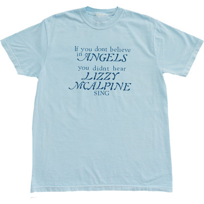 If You Don’t Believe In Angels Tee (Chambray)