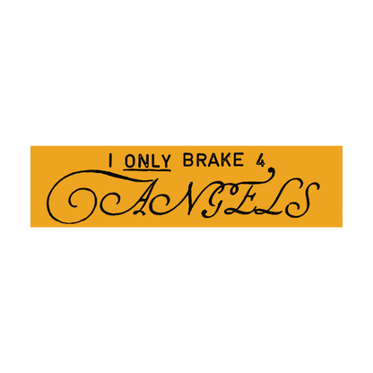 Angel Bumper Sticker 4-Pack