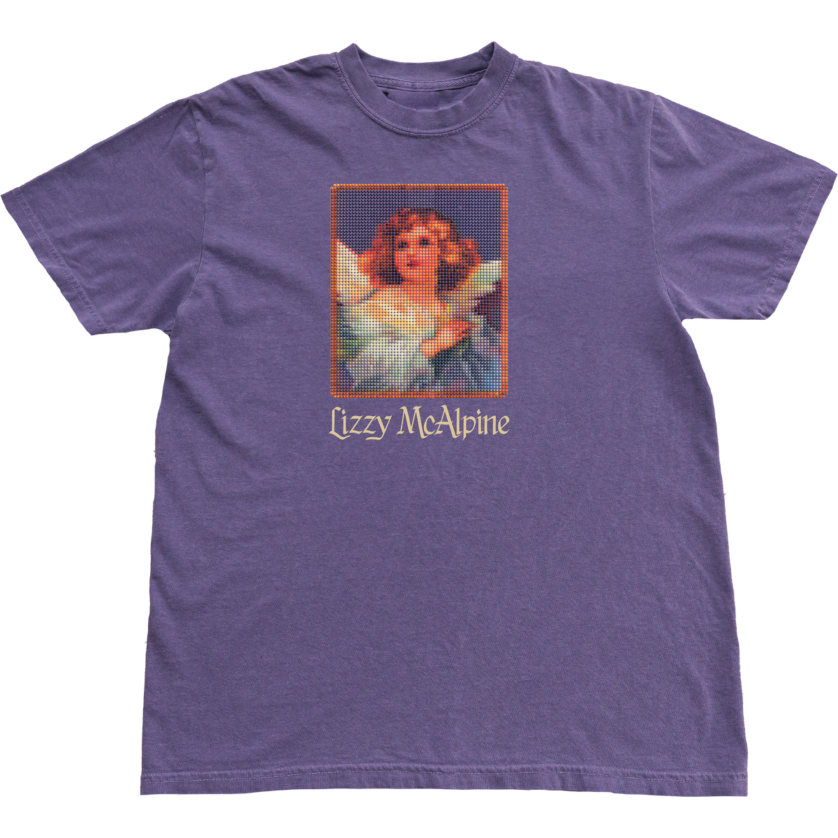 Angel Portrait Tee (Grape)