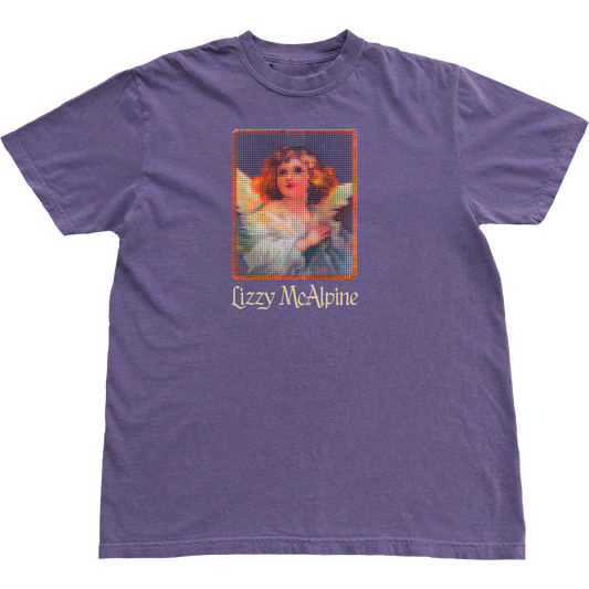Angel Portrait Tee (Grape)