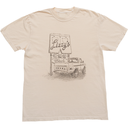 Car Wash And A New Tee (Ivory)