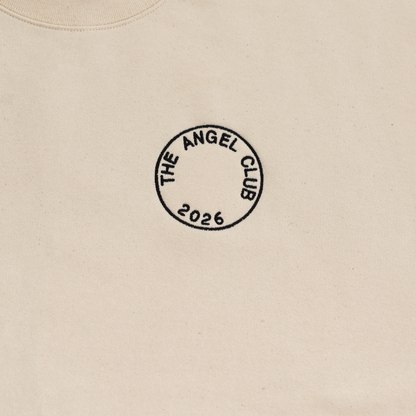 The Angel Club Crewneck (Natural)